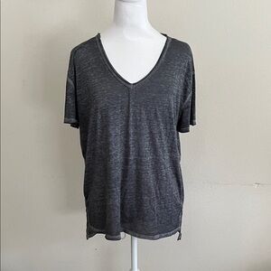 Abound Charcoal V-Neck Tee